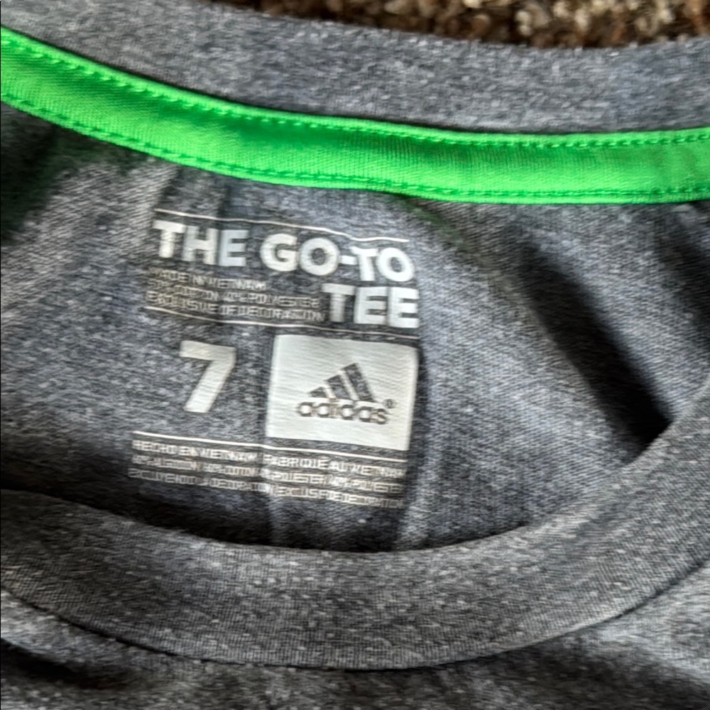 Lot of 4 Adidas Short Sleeve Tees Boys, size 7 - Picture 9 of 13